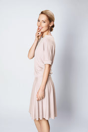 LeMuse SUMMER SUNFLOWER Kleid, Hautfarben, S