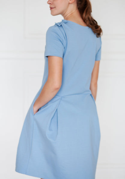 LeMuse SUMMER SOFIA BOW dress, Green, XS