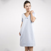 Robe SUMMER STRIPE de LeMuse, Bleu ciel, S