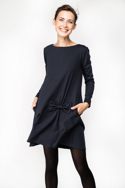 LeMuse KISS Kleid, Kakao, M