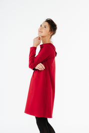 Vestido LeMuse STORY, Rojo, XL