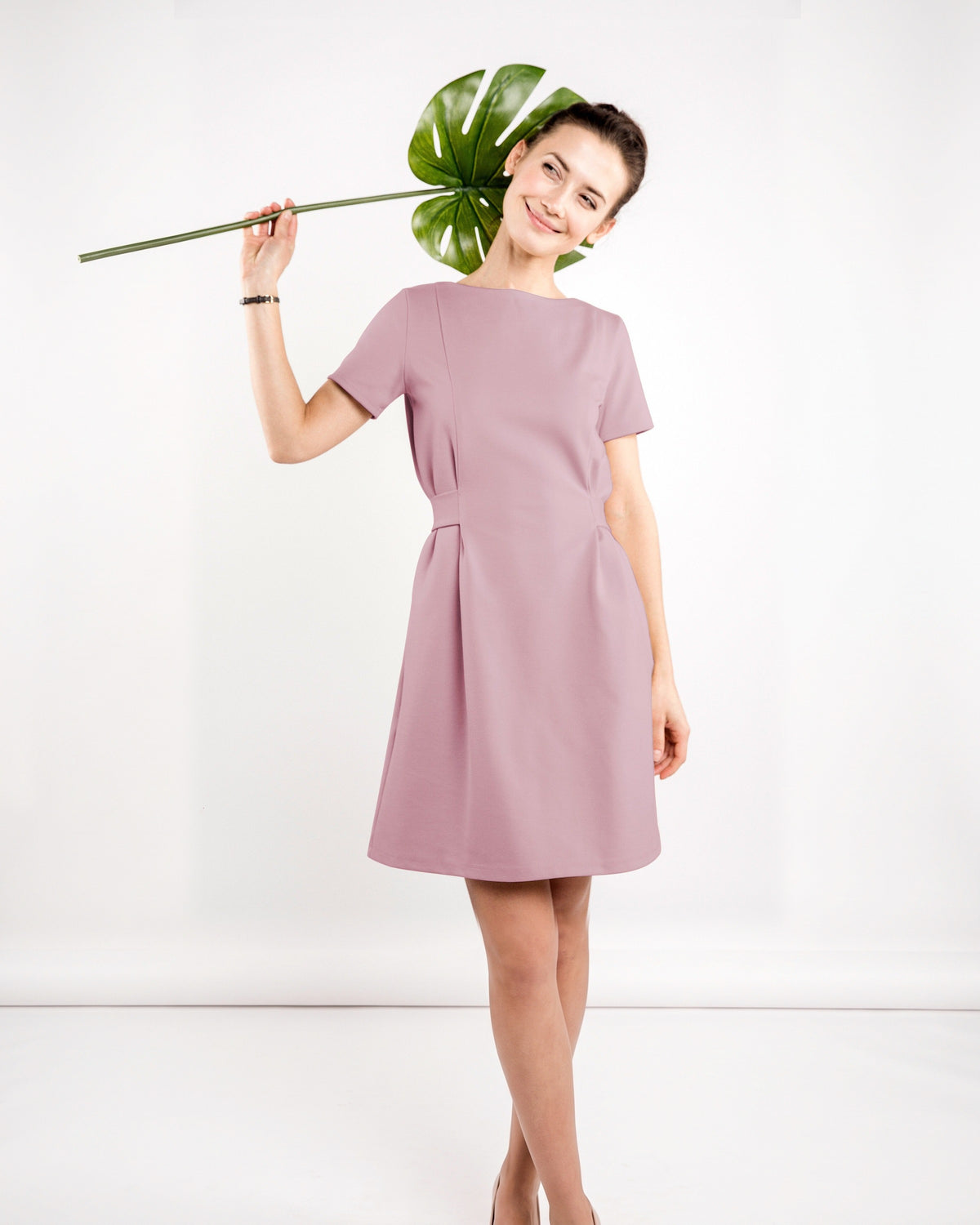 vanharoosa LOLITA-mekko #Color_Dusty rose