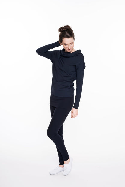 LeMuse Yogahose, Graugrün, M
