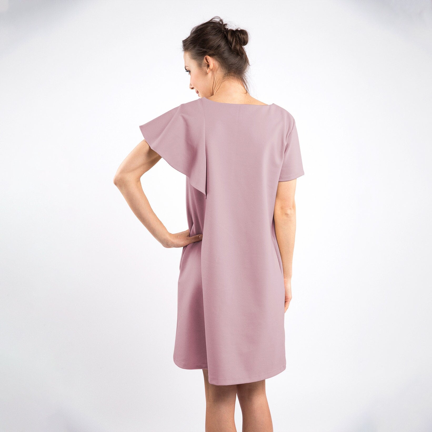 LeMuse SUMMER WING Kleid, Dusty Rose, XS