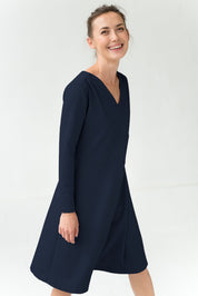 LeMuse Vestido ROSIE, Azul intenso, S