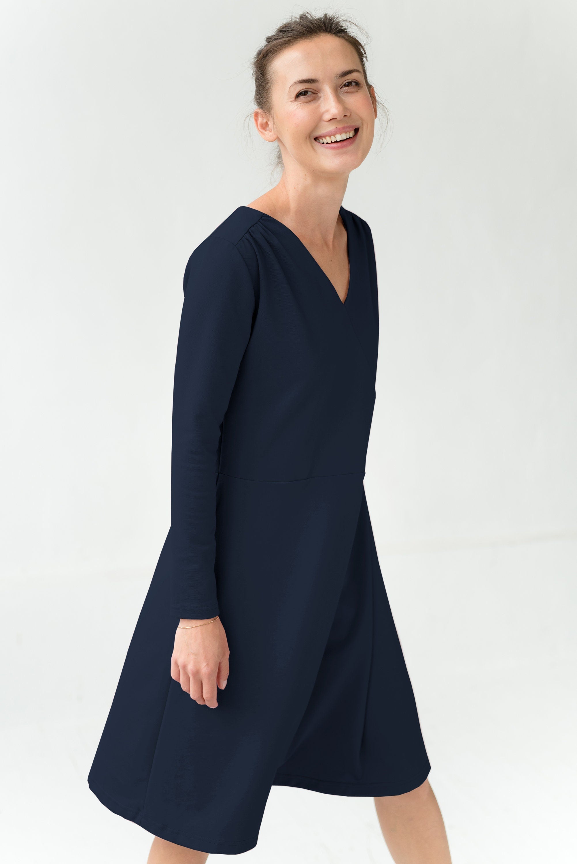 Robe ROSIE de LeMuse, Bleu foncé, S