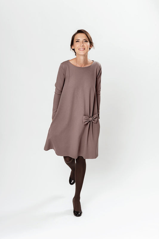 LeMuse KISS Kleid, Altrosa, XL