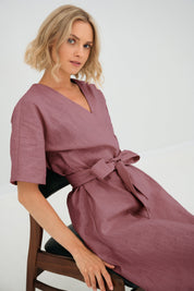 Robe d'été LeMuse CHLOE, vieux rose, S