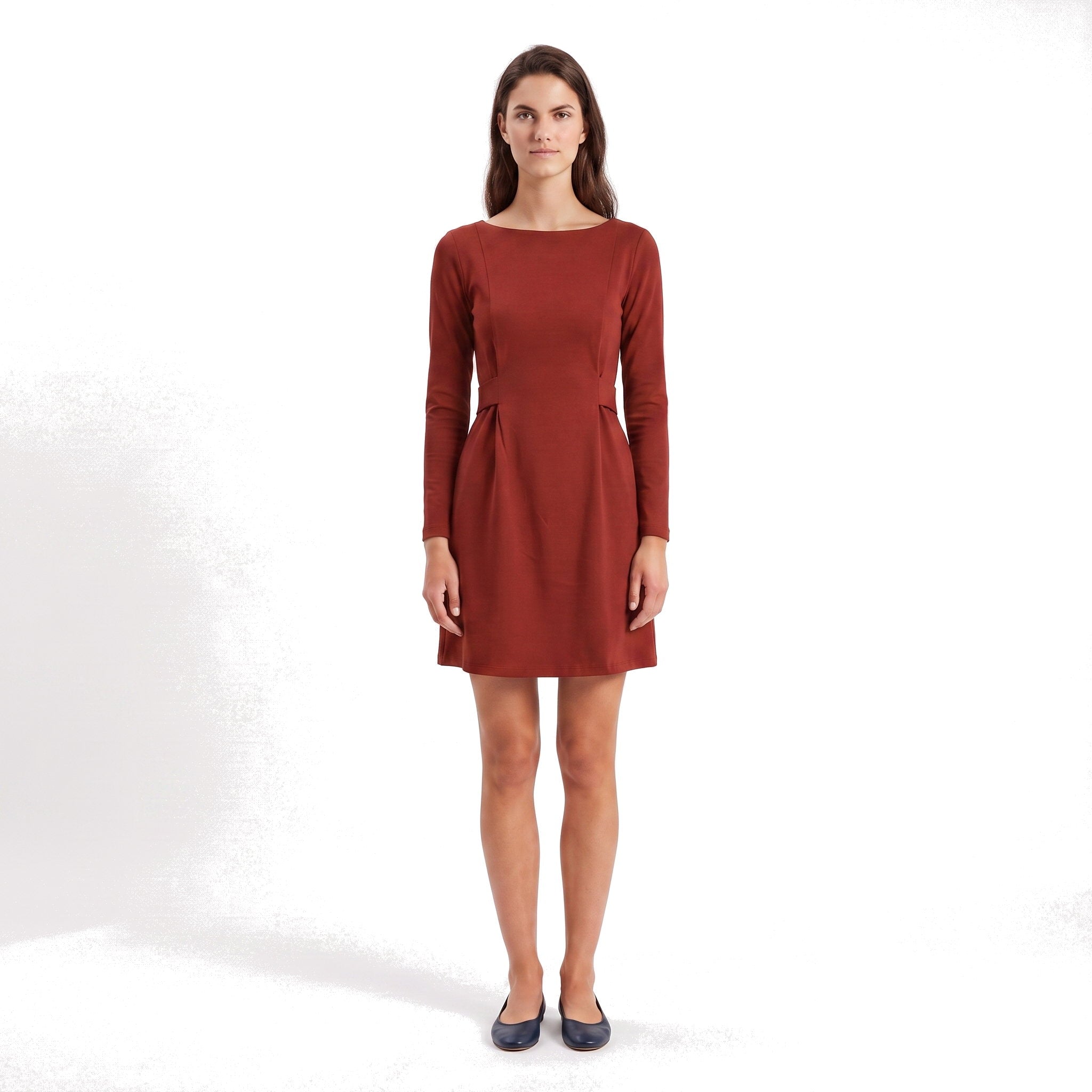 LOLITA — Italienisches Punto-Milano-Strickkleid