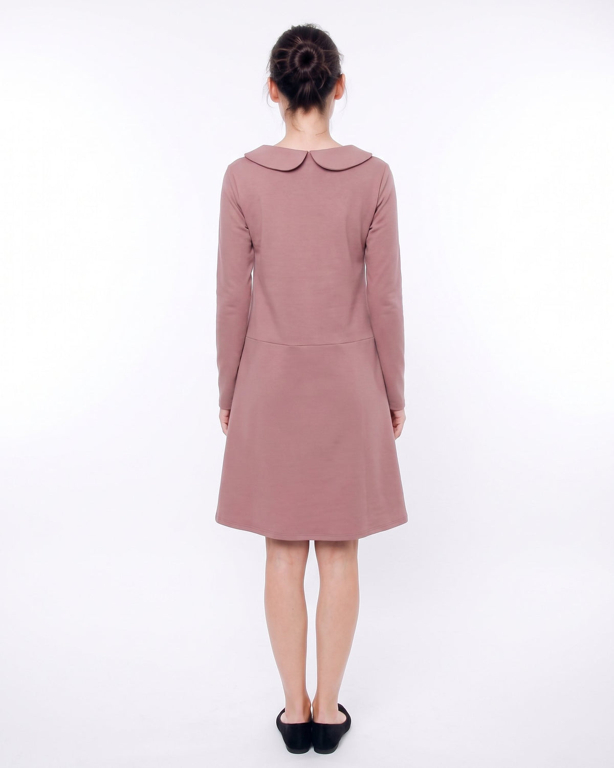 PARISIAN – Dusty rose suknelė, vaizdas iš nugaros #Color_Dusty rose