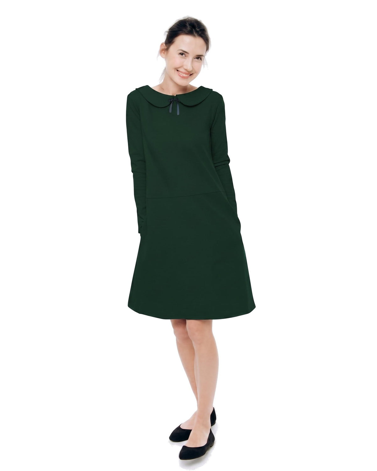 PARISIAN – Green suknelė, priekinis vaizdas #Color_Green