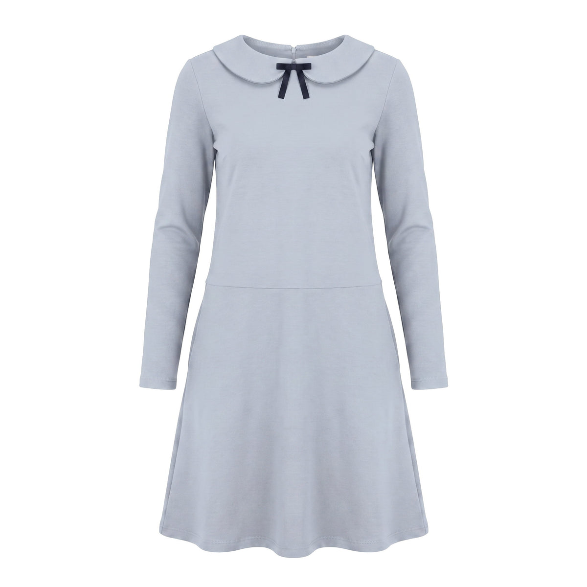 PARISIAN — Italian Punto Milano Knit Collar Dress