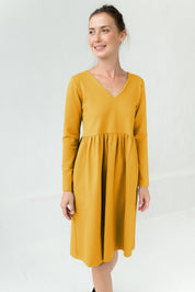 Italian Punto dress SUNSHINE