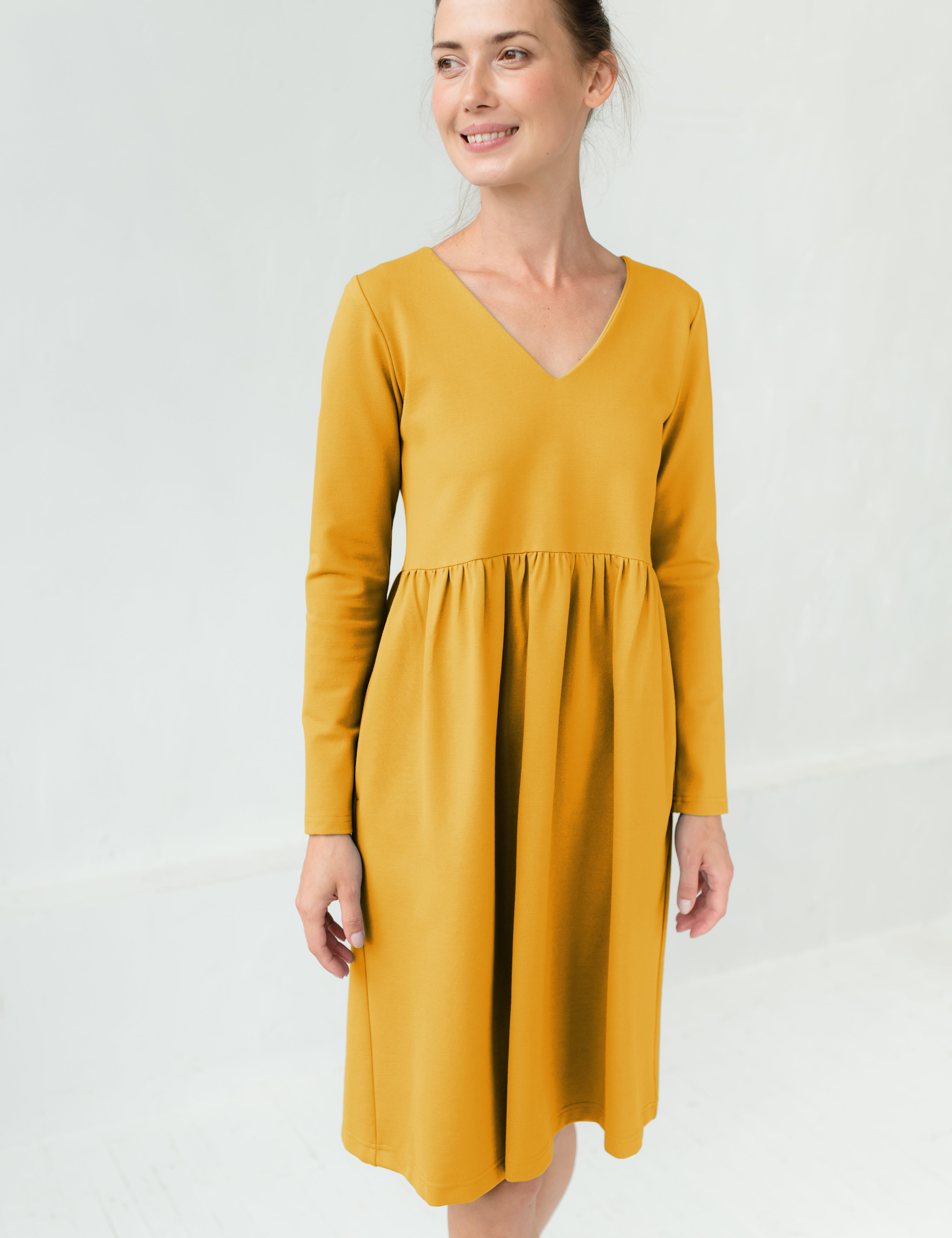 Italian Punto dress SUNSHINE