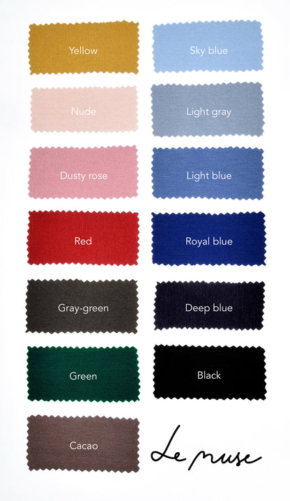 Robe WING PLUS bleu foncé de LeMuse