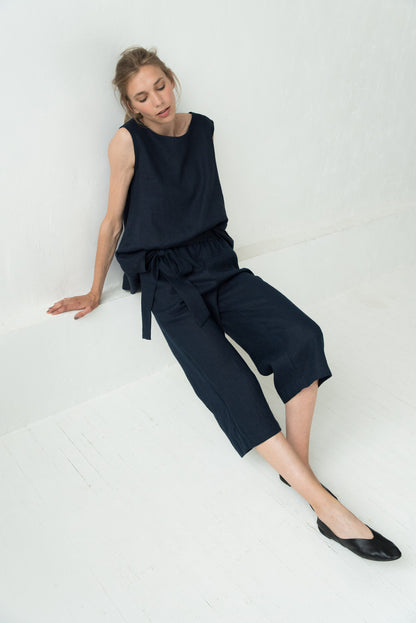 Linen tank top MIX&MATCH