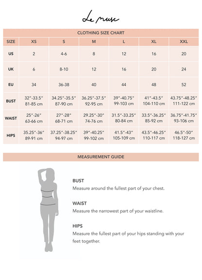 Vestido LOVE azul intenso de LeMuse